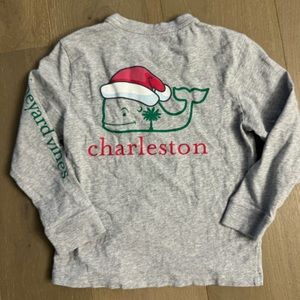 Vineyard Vines Kids Christmas Charleston Shirt 5